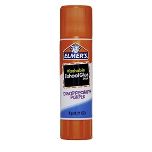 Elmer's Disappearing Purple School Glue Sticks, Washable, 6 Grams, 12 Count - Image 3