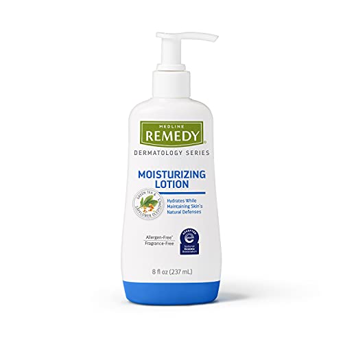 Remedy Dermatology Series Body Lotion for Dry Skin, 8 Oz, Unscented Lotion, paraben Free, Lotion for Sensitive Skin