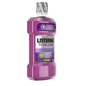 Listerine Total Care Anticavity Fluoride Mouthwash, 6 Benefits in 1 Oral Rinse Helps Kill 99% of Bad Breath Germs, Prevents Cavities, Strengthens Teeth, ADA-Accepted, Fresh Mint, 1 L - Image 2