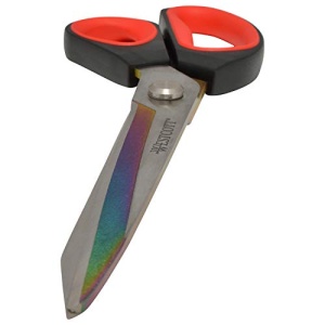 Westcott 9.5" Premium Tailor Scissors, Red/Black - Image 6