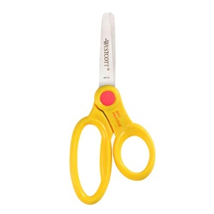 Westcott 5?? Blunt Scissors For Kids With Anti-Microbial Protection, Assorted, Pack of 12 (14871) - Image 3