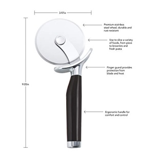 KitchenAid Classic Pizza Wheel, 9-Inch, Black - Image 6