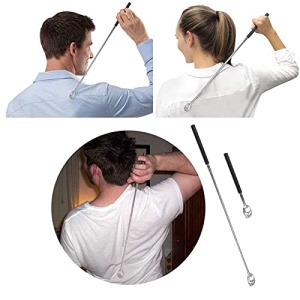 WOVTE Bear Claw Black Telescopic Back Scratcher - Image 3