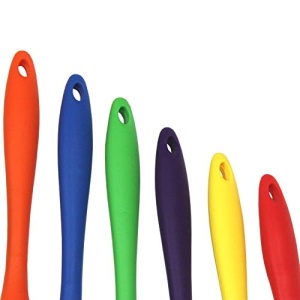 Chef Craft Premium Silicone Kitchen Tool and Utensil Set, 5 Piece, Orange - Image 2