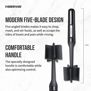Farberware Professional Kitchen Tools, Pack of 1, Black - Image 5