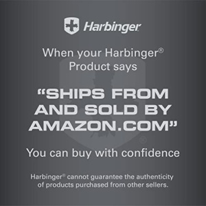 Harbinger Padded Cotton Lifting Straps with NeoTek Cushioned Wrist (Pair), Black , 5 mm - Image 2