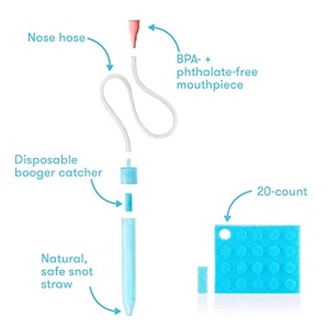 Baby Nasal Aspirator NoseFrida the Snotsucker with 24 Extra Hygiene Filters by Frida Baby - Image 5