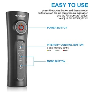 CINCOM Leg Massager for Circulation Air Compression Calf Massager with 2 Modes 3 Intensities and Helpful for RLS and Edema Muscles Relaxation?FSA or HSA Approved? - Image 6