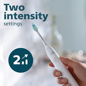 Philips Sonicare 4100 Power Toothbrush, Rechargeable Electric Toothbrush with Pressure Sensor, White HX3681/23 - Image 10