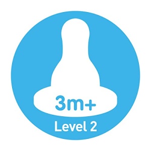 Dr. Brown's Natural Flow Baby Bottle Nipple - Level 2, Medium Flow - 6pk - 3m+ - Image 14