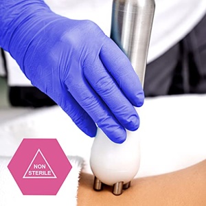 MedPride Powder-Free Nitrile Exam Gloves, Medium, Box/100 - Image 3