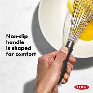 OXO Good Grips 11-Inch Balloon Whisk,Black - Image 5