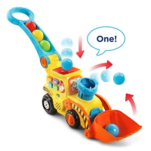 VTech Pop-a-Balls Push & Pop Bulldozer,Yellow - Image 11