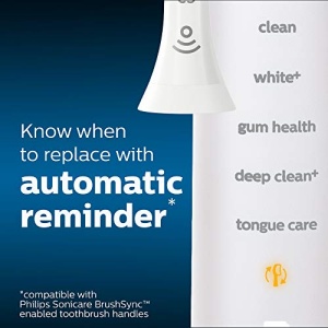 Philips Sonicare Genuine C2 Optimal Plaque Control Toothbrush Heads, 3 Brush Heads, White, HX9023/65 - Image 6