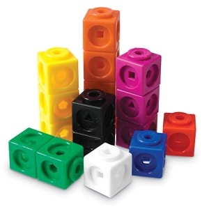 Learning Resources Mathlink Cubes, Educational Counting Toy, Early Math Skills, Set of 100 Cubes - Image 4