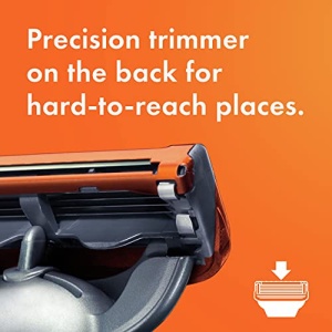 Gillette Fusion5 Power Mens Razor Blade Refills, 8 Count, Lubrastrip for a More Comfortable Shave - Image 3