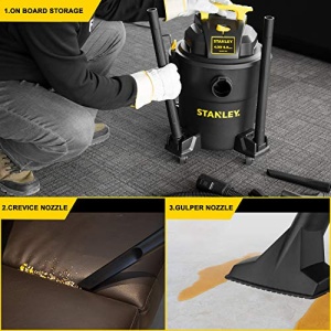 Stanley - SL18116P Wet/Dry Vacuum, 6 Gallon, 4 Horsepower Black - Image 3