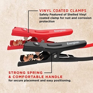 Energizer Jumper Cables for Car Battery, Heavy Duty Automotive Booster Cables for Jump Starting Dead or Weak Batteries with Carrying Bag Included (16-Feet (6-Gauge) - Image 6