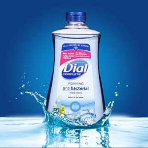Dial Complete Antibacterial Foaming Hand Soap Refill, Spring Water, 32 Fluid Ounces - Image 3