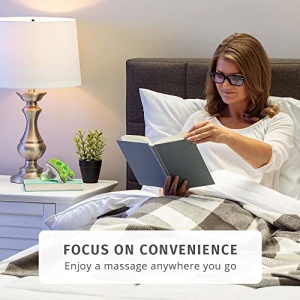 HoMedics Ribbit Mini Handheld Massager, Vibrating Electric Massager with Comfort Grip and LED Light, Batteries Included, Comes in variable colors, Green, Blue or Pink (Color May Vary) - Image 2