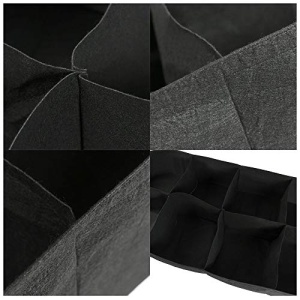 ASSR Fabric Raised Garden Bed, 135 Gallon 8 Holes Rectangle Breathable Planting Container Grow Bag Planter Pot for Plants, Flowers and Vegetables - Image 3