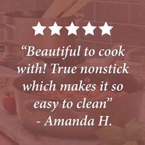 Anolon Advanced Nonstick Cookware Pots and Pans Set, 11 Piece, Bronze - Image 2