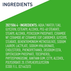 CeraVe Hydrating Facial Cleanser | Moisturizing Non-Foaming Face Wash with Hyaluronic Acid, Ceramides and Glycerin | Fragrance Free Paraben Free | 16 Fluid Ounce - Image 9