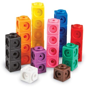 Learning Resources Mathlink Cubes, Educational Counting Toy, Early Math Skills, Set of 100 Cubes - Image 3