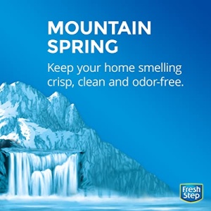 Fresh Step Extreme Scented Litter with the Power of Febreze, Clumping Cat Litter Mountain Spring, 14 Pounds (Package May Vary) - Image 13