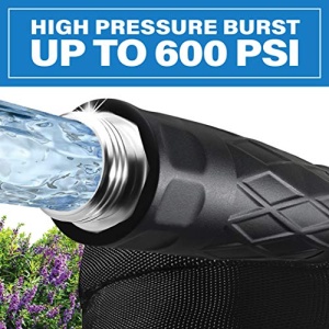 Bionic Flex 50? Garden Hose, Ultra Durable & Lightweight Weatherproof Garden Water Hose, 500 PSI Crush Resistant EZ Connect Metal Fittings, Tear Resistant, Kink Free Outdoor Hose, Outdoor Yard Hose - Image 5