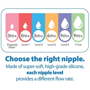 Dr. Brown's Natural Flow Baby Bottle Nipple - Level 2, Medium Flow - 6pk - 3m+ - Image 15