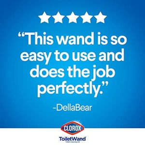 Clorox ToiletWand Disposable Toilet Cleaning System - ToiletWand, Storage Caddy and 6 Disinfecting ToiletWand Refill Heads (Packaging May Vary) (03191) - Image 9