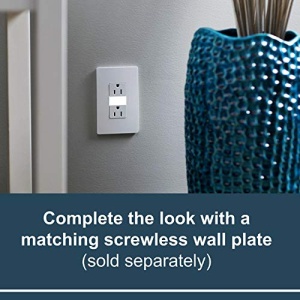 Legrand radiant Adjustable LED Night Light Outlet, Nightlight Electrical Outlets, Tamper Resistant, Safe for Kids, White, NTL885TRWCC6 1.6W x 2.75H - Image 16