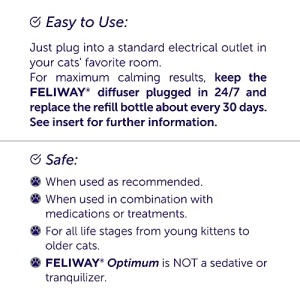 FELIWAY Optimum Cat, Enhanced Calming Pheromone Diffuser, 30 Day Refill - 1 Pack - Image 6