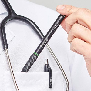 Sharpie S-Gel, Gel Pens, Medium Point (0.7mm), Black Ink Gel Pen, 12 Count (Pack of 1), Black - Image 2