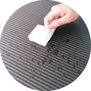 BalanceFrom BFGY-AP6BLK Go Yoga All Purpose Anti-Tear Exercise Yoga Mat with Carrying Strap, Black, One Size - Image 3