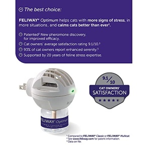 FELIWAY Optimum Cat, Enhanced Calming Pheromone Diffuser, 30 Day Refill - 1 Pack - Image 7