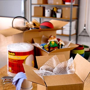 Scotch Heavy Duty Packaging Tape, 1.88" x 22.2 yd, Designed for Packing, Shipping and Mailing, Strong Seal on All Box Types, 1.5" Core, Clear, 6 Rolls with Dispenser (142-6) - Image 4