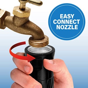 Bionic Flex 50? Garden Hose, Ultra Durable & Lightweight Weatherproof Garden Water Hose, 500 PSI Crush Resistant EZ Connect Metal Fittings, Tear Resistant, Kink Free Outdoor Hose, Outdoor Yard Hose - Image 3