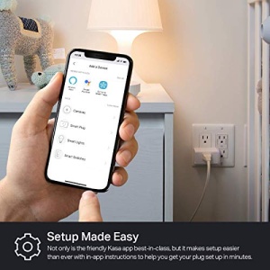 Kasa Smart Plug HS103P2, Smart Home Wi-Fi Outlet Works with Alexa, Echo, Google Home & IFTTT, No Hub Required, Remote Control,15 Amp,UL Certified, 2-Pack White - Image 4