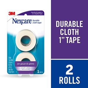 Nexcare Durapore Durable Cloth Tape 1 Inch X 10 Yards, (Pack of 2), From the #1 Leader in U.S. Hospital Tapes - Image 8