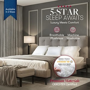 Beckham Hotel Collection Bed Pillows for Sleeping - Queen Size, Set of 2 - Cooling, Luxury Gel Pillow for Back, Stomach or Side Sleepers - Image 8