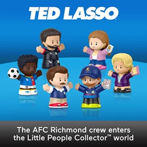Fisher-Price Little People Collector Ted Lasso, special edition figure set with 6 character toys in gift box for fans ages 1 and up - Image 6
