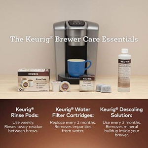 Keurig 3-Month Brewer Maintenance Kit Includes Descaling Solution, Water Filter Cartridges & Rinse Pods, Compatible Classic/1.0 & 2.0 K-Cup Coffee Makers, 7 Count - Image 2