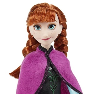 Disney's Frozen Shimmer Anna Fashion Doll, Skirt, Shoes, and Long Red Hair, Toy for Kids 3 Years Old and Up - Image 5