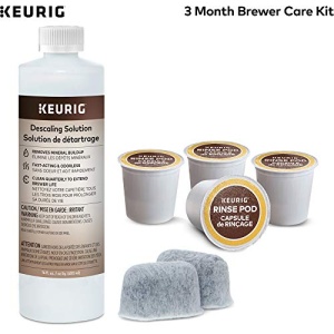Keurig 3-Month Brewer Maintenance Kit Includes Descaling Solution, Water Filter Cartridges & Rinse Pods, Compatible Classic/1.0 & 2.0 K-Cup Coffee Makers, 7 Count - Image 8