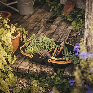 Fiskars 340100-1001 Garden Harvest Basket, Black - Image 9