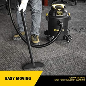 Stanley - SL18116P Wet/Dry Vacuum, 6 Gallon, 4 Horsepower Black - Image 4