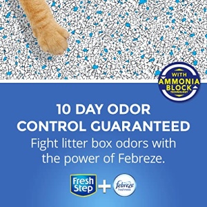 Fresh Step Extreme Scented Litter with the Power of Febreze, Clumping Cat Litter Mountain Spring, 14 Pounds (Package May Vary) - Image 14