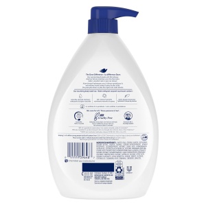 Dove Deep Moisture Body Wash with Pump For Dry Skin Moisturizing Body Wash Cleanser Transforms Even The Driest Skin In One Shower 34 oz - Image 3